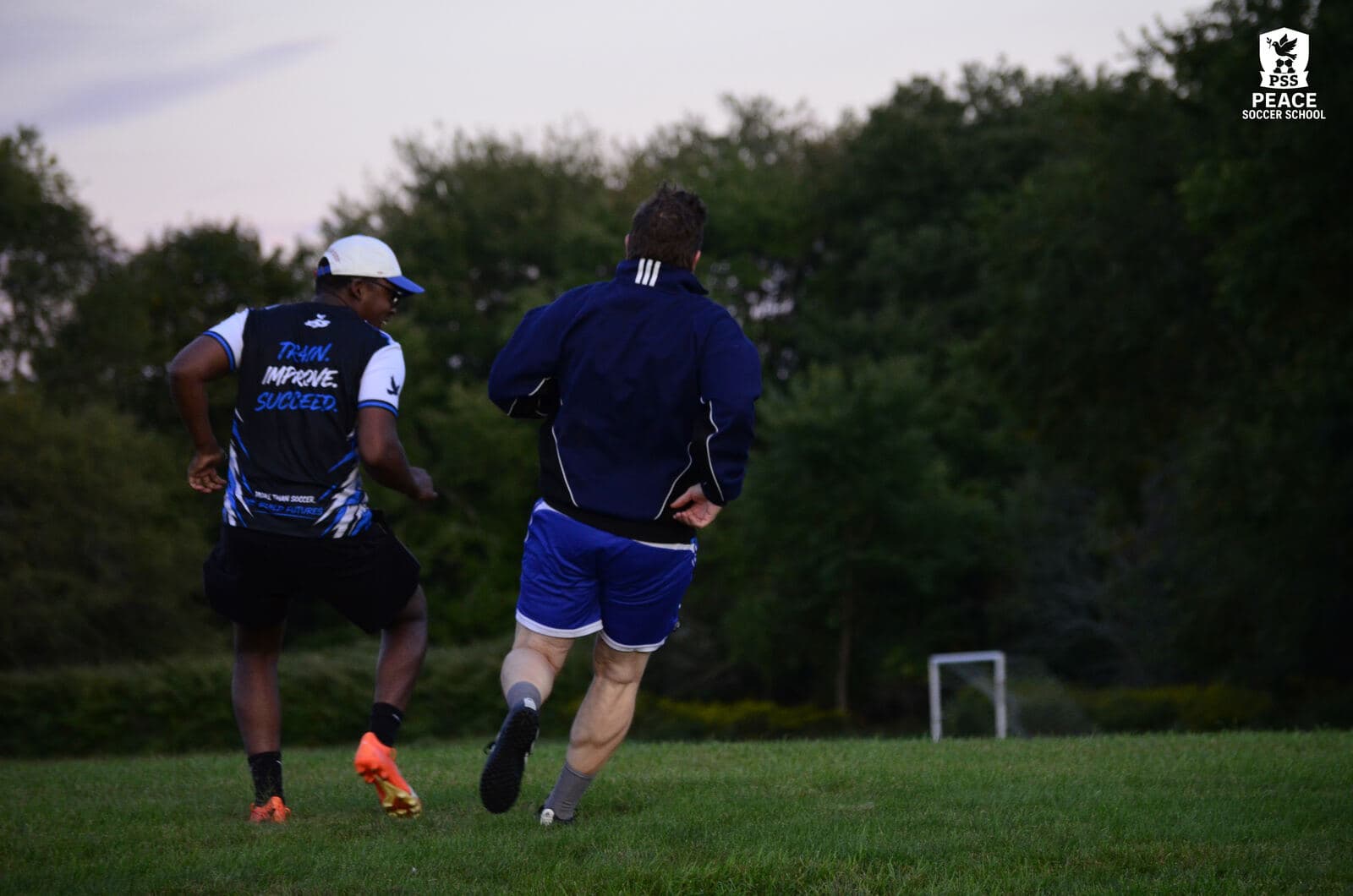 PSS players at an evening practice
